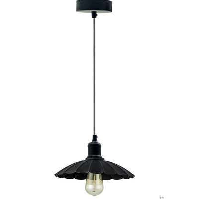 Bunceton 1 - Light Black Pendant