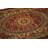 Traditional Medallion Red Low Pile Runner Rug