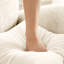 Canapé d'angle modulaire trois places en tissu chenille doux, design incurvé élégant et ergonomique pour chambre ou salon, avec , , espaces de coussins-1543601928