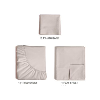  Premium Luxury 4 Piece Rayon from Bamboo Sheet Set