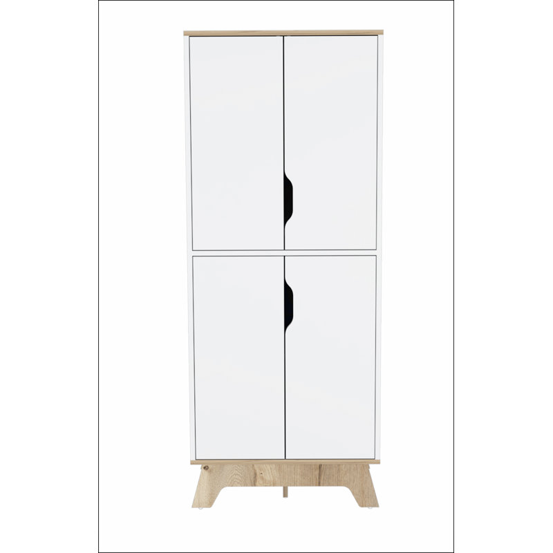 Brinnon Rectangle Kitchen Pantry Light Oak
