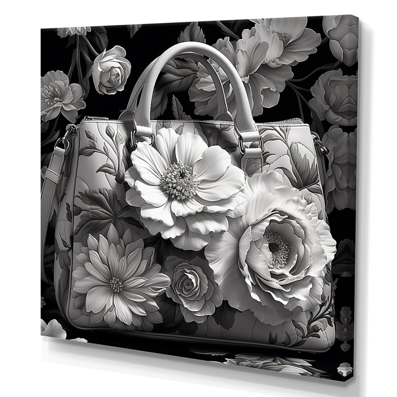 Sac à main monochrome élégant Elegance, Toile tendue, H 30 po x l 30 po x P 1,5 po