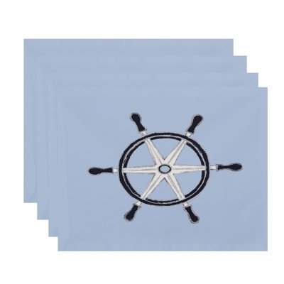 Aksel Polyester Nautical Rectangle Placemat