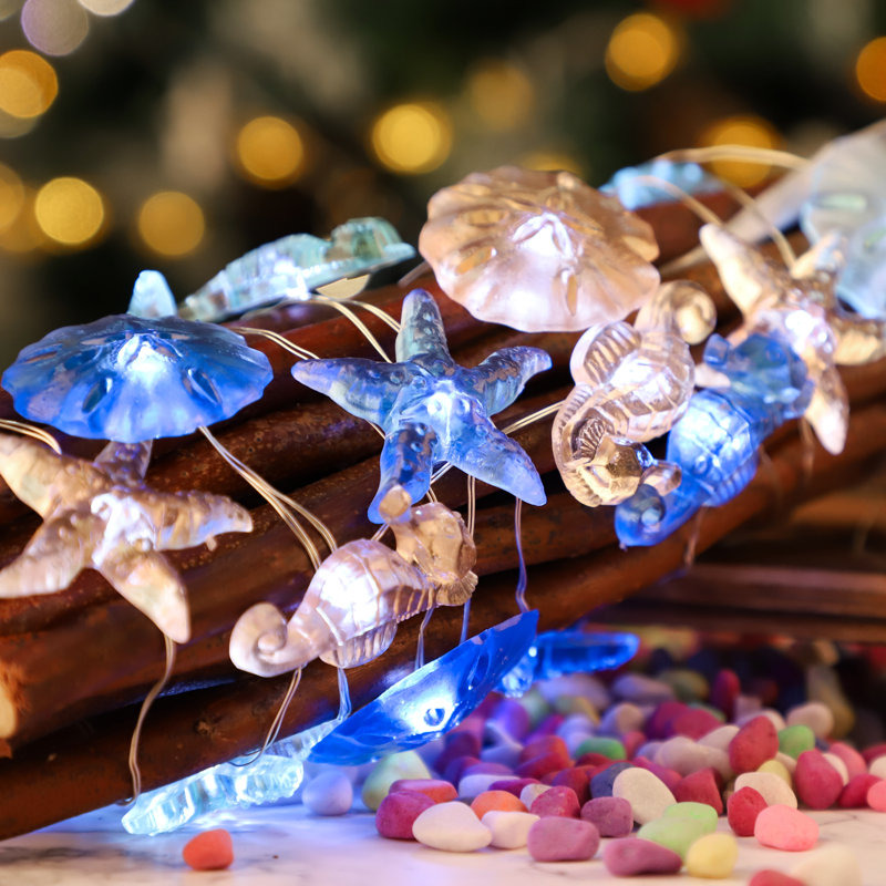 Indoor 40 - Bulb 10'' Battery Powered LED Fairy String Light
