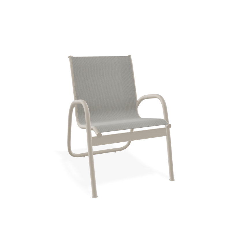 Fauteuil de patio Gardenella, Désert texturé, Huître Augustine