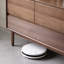Armoire d'appoint en bois massif de couleur noyer noir