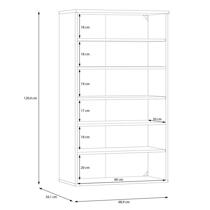 Shoe Storage Cabinet, Green/Oak Wood