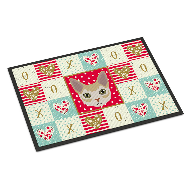 Eleder Non-Slip Animal Print Doormat, 24" W x 36" L
