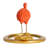 Elegant Ibis Reflection Figurine, Multicolor
