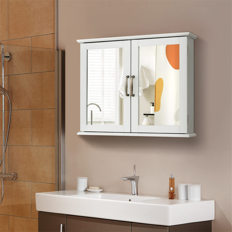 600mm W 500mm H Medicine Cabinet Mirror