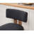 Francile Upholstered Stool with Solid Wood Frame-352002164-352002162
