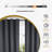 Wiechmann Geometric Shimmer Abstract Room Darkening Curtain Panel Set-1947098245-2007821637