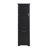 Freestanding Tall Bathroom Storage Cabinet Of Black Painted Finish, Two Different Size Drawers, Adjustable Shelf And - Toppling Installation For Home With Shelf, Slide Rails Feature