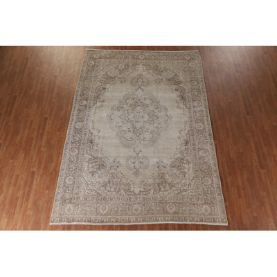 Handmade Wool Traditional Area Rug 8x11