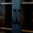 71" H Display Cabinet With 4 Tier Shelf And 2 Glass Doors For Office Salon Kitchen Dinning Room Organization Living Storage