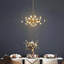 Corbel 4 - Light Dimmable Sputnik Sphere Chandelier