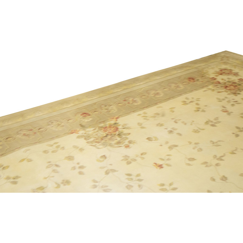 Tapis rectangulaire noué à la main