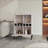 6-Bottle Rectangle Bar Cabinet