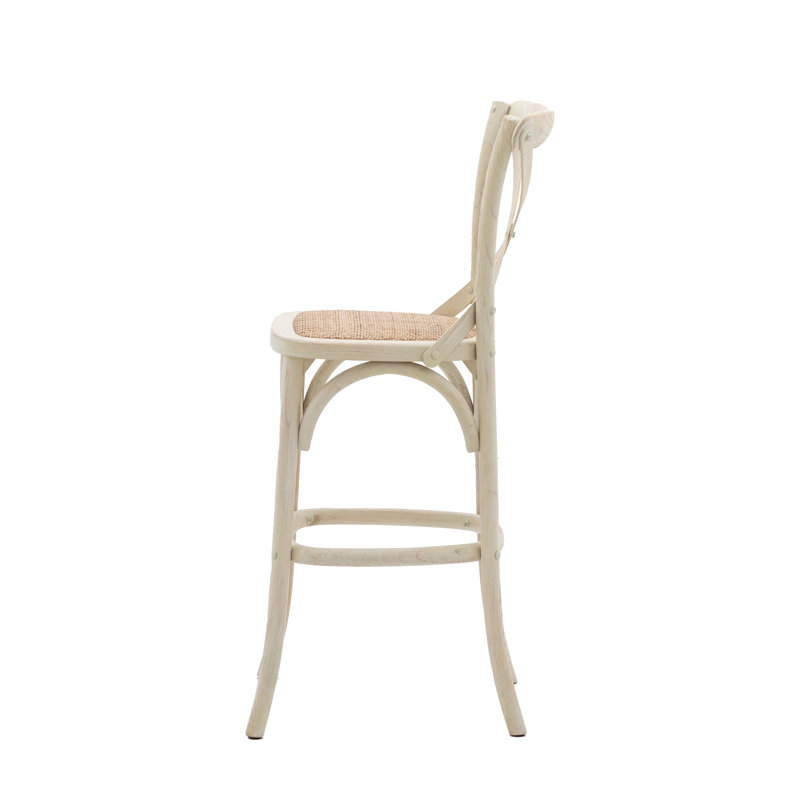 Tressa Counter Stool, White