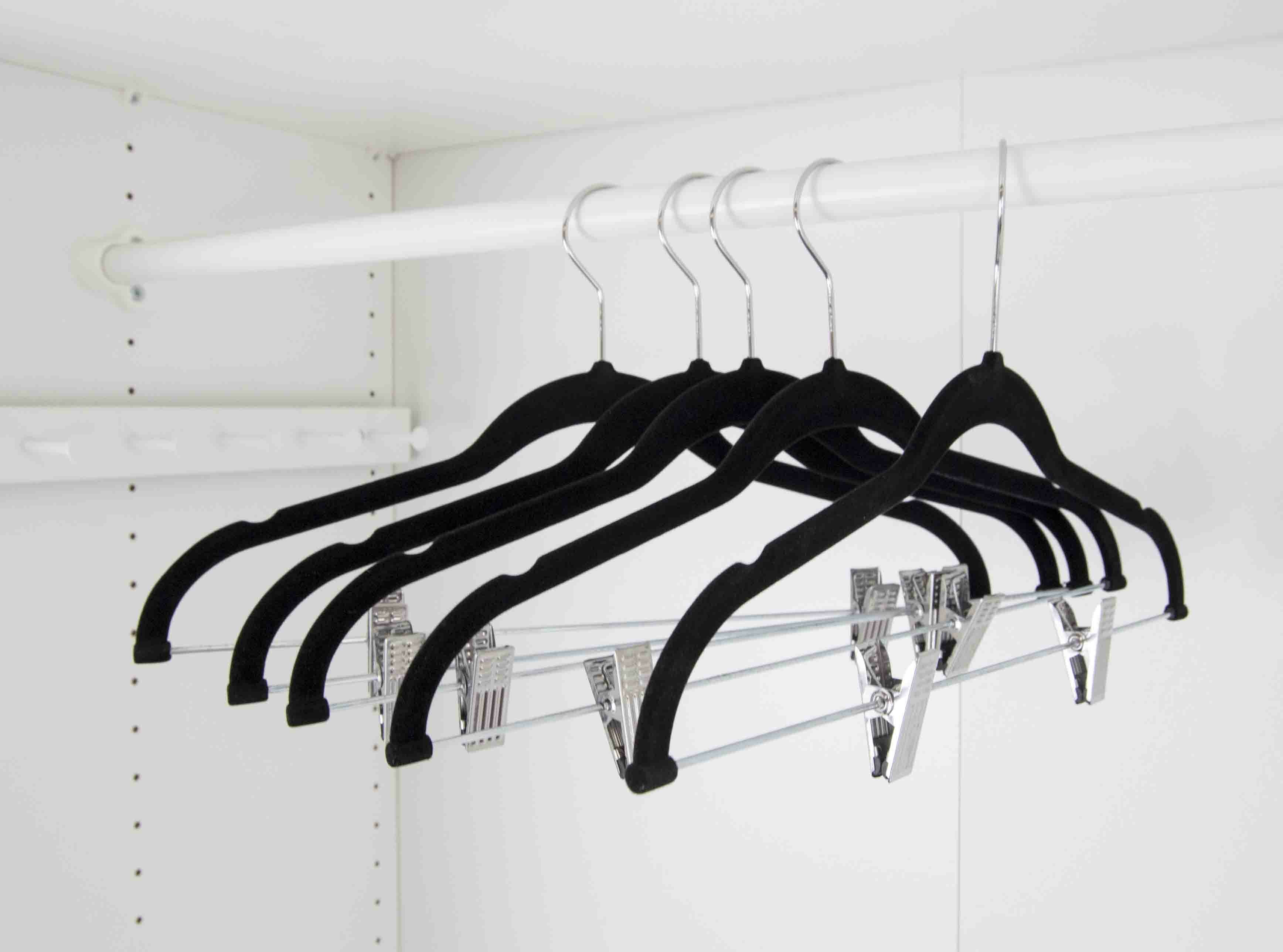 The Twillery Co.® Merrill Velvet Hanger with Clips for Skirt/Pants