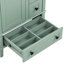 Meuble-lavabo de 24 pouces: solution compacte, lavabo en céramique, porte et tiroirs à fermeture en douceur avec meuble-lavabo de 24 po avec finition, lavabo et rangement