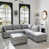 Gris chenille