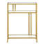 Adamsville 55.9cm Glass Top Console Table-677722592