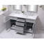 Closter 60'' Double Bathroom Vanity with Stone Top-356978303
