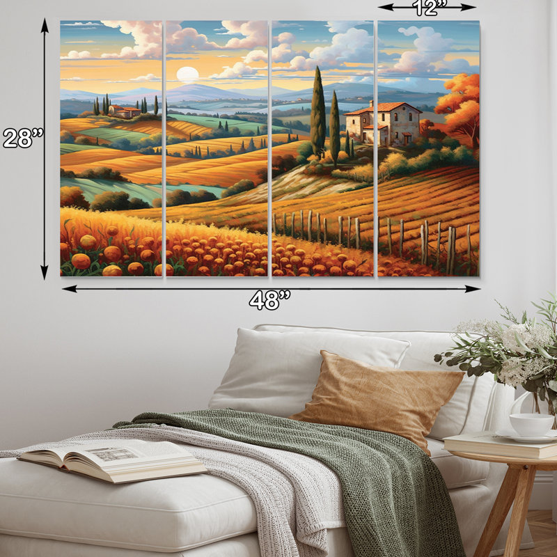 Rustic Landscape & Nature Wall Decor on Metal