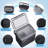 19QT Portable Car Refrigerator, 12/24V Compressor Fridge Freezer -4°F to 68°F, Fast Cooling, App Control, 3-Stage Battery Protection