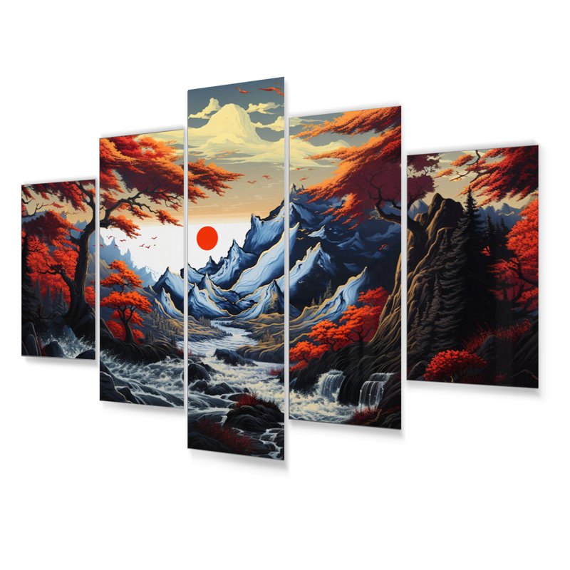 Rustic Cities & Countries Wall Decor on Metal