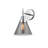 Caden Cone - 1 Light 8" Sconce - Polished Chrome Finish - Light Smoke Shade-2108481902-2108481903-2108481891