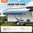VEVOR Blue Polyvinyl Chloride (PVC) Awning