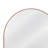 Strophe Solid Wood Arch Wall Mirror