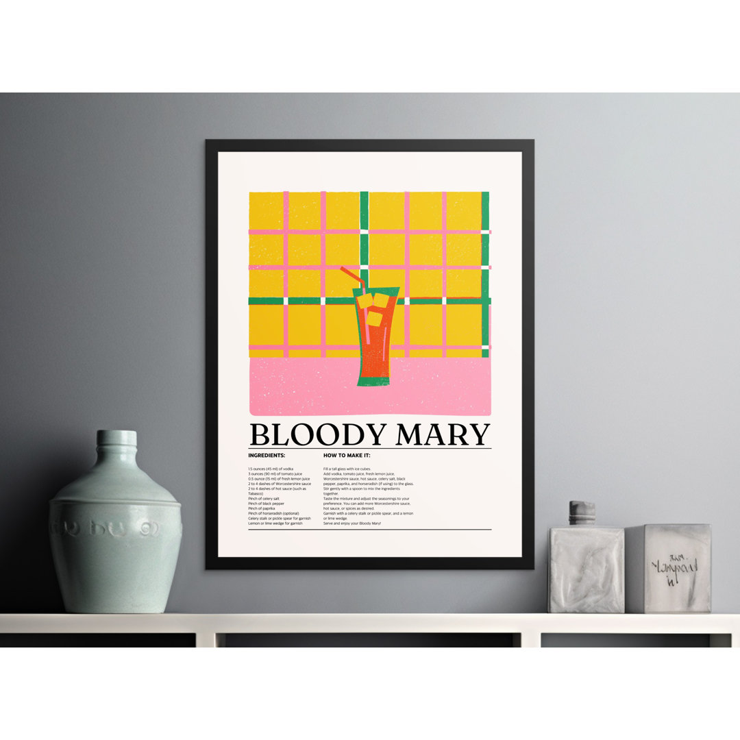 Kitchen & Bar Matte Poster
