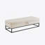 Base de lit en métal 58,6 po avec velours de rangement-1176429464-1176429446