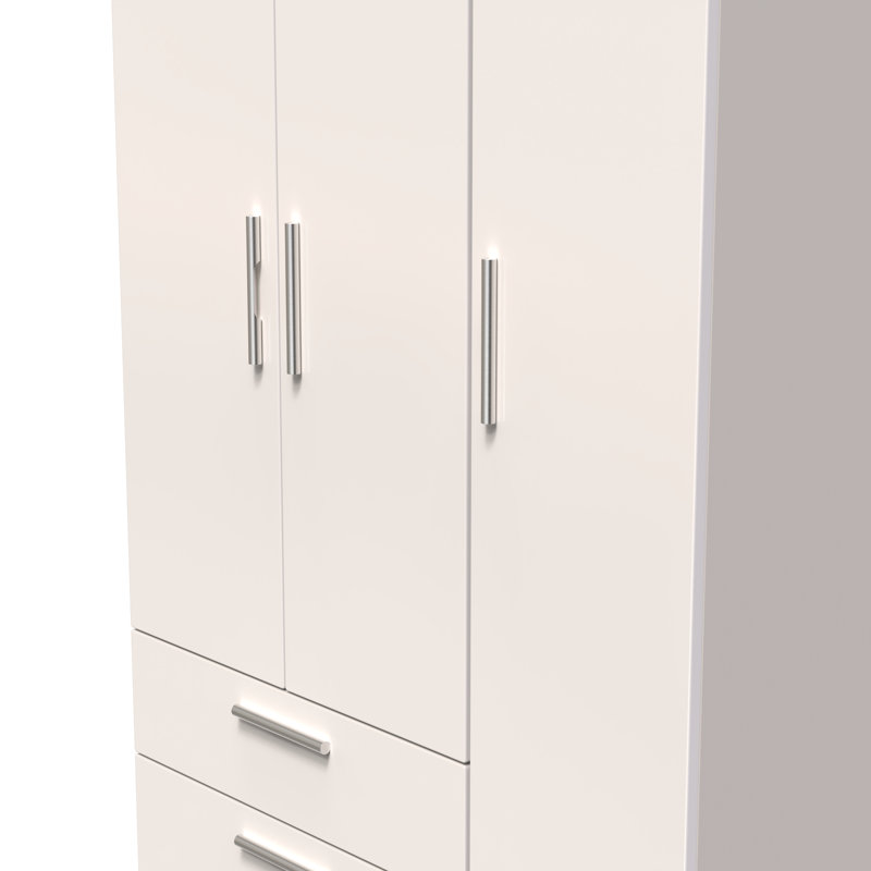 Borgeson Manufactured Wood Wardrobe, Gloss/Kashmir