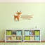 Adhésif décoratif en vinyle "always Believe cute Deer"-1334097857
