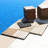 11'' L x 11'' W Wood Interlocking Deck Tile in Tan