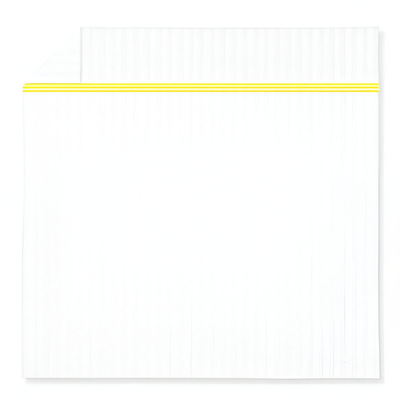 400TC Triple Embroidery Sateen Stripe Cotton 4 Piece Sheet Set Fitted Sheet Fits Upto 16" Deep Pocket, Yellow Border