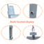 Douche extérieure 86,61 po H