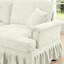 Ensemble de canapé modulaire polyvalent en chenille de style Mid-Century pour le salon