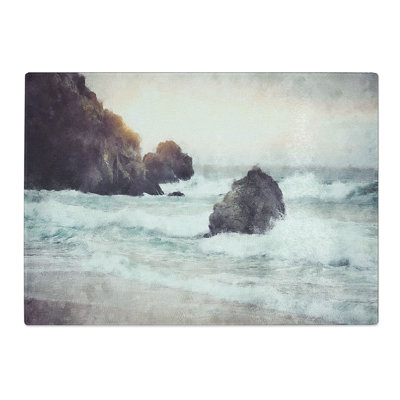 Beach Seascape Painting Chopping Board