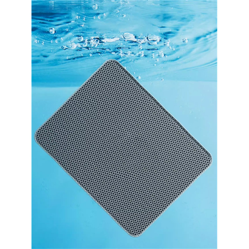 Tapis de fumier à double couche, H 0,3 po x l 23,62 po x P 15,74 po