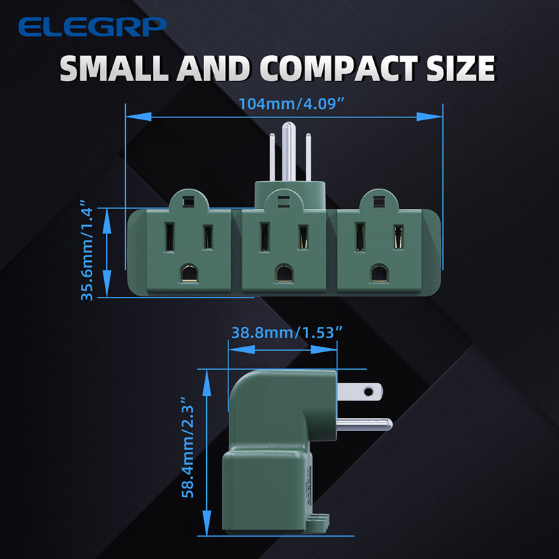 15 Tamper Resistant Triplex Outlet