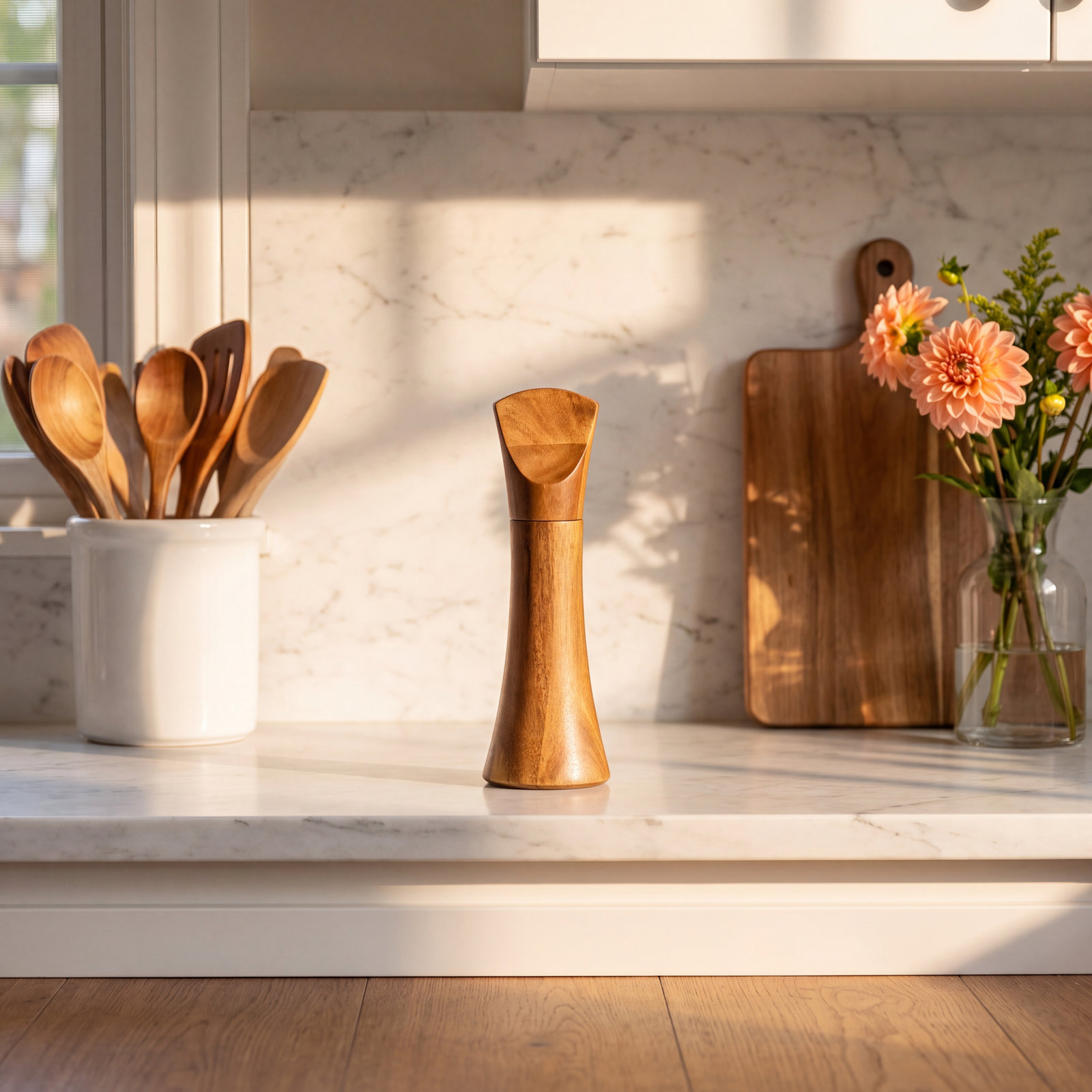 Nambé Contour Tall Pepper Mill