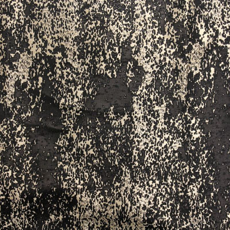 Tissu Portland, Noir et or