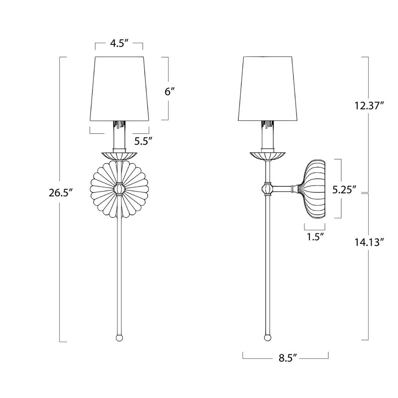 Clove 1 - Light Wallchiere