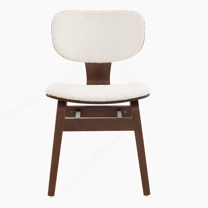 Chaise d'appoint rembourrée Boucle
