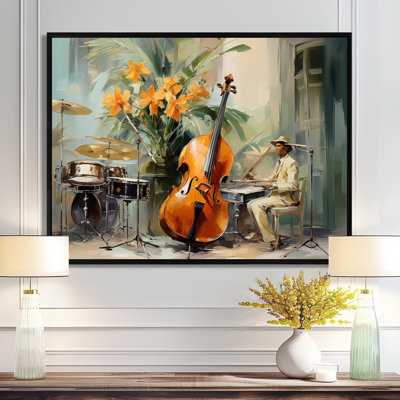 Chello Jazz Rhythms - musique, impressions sur toile